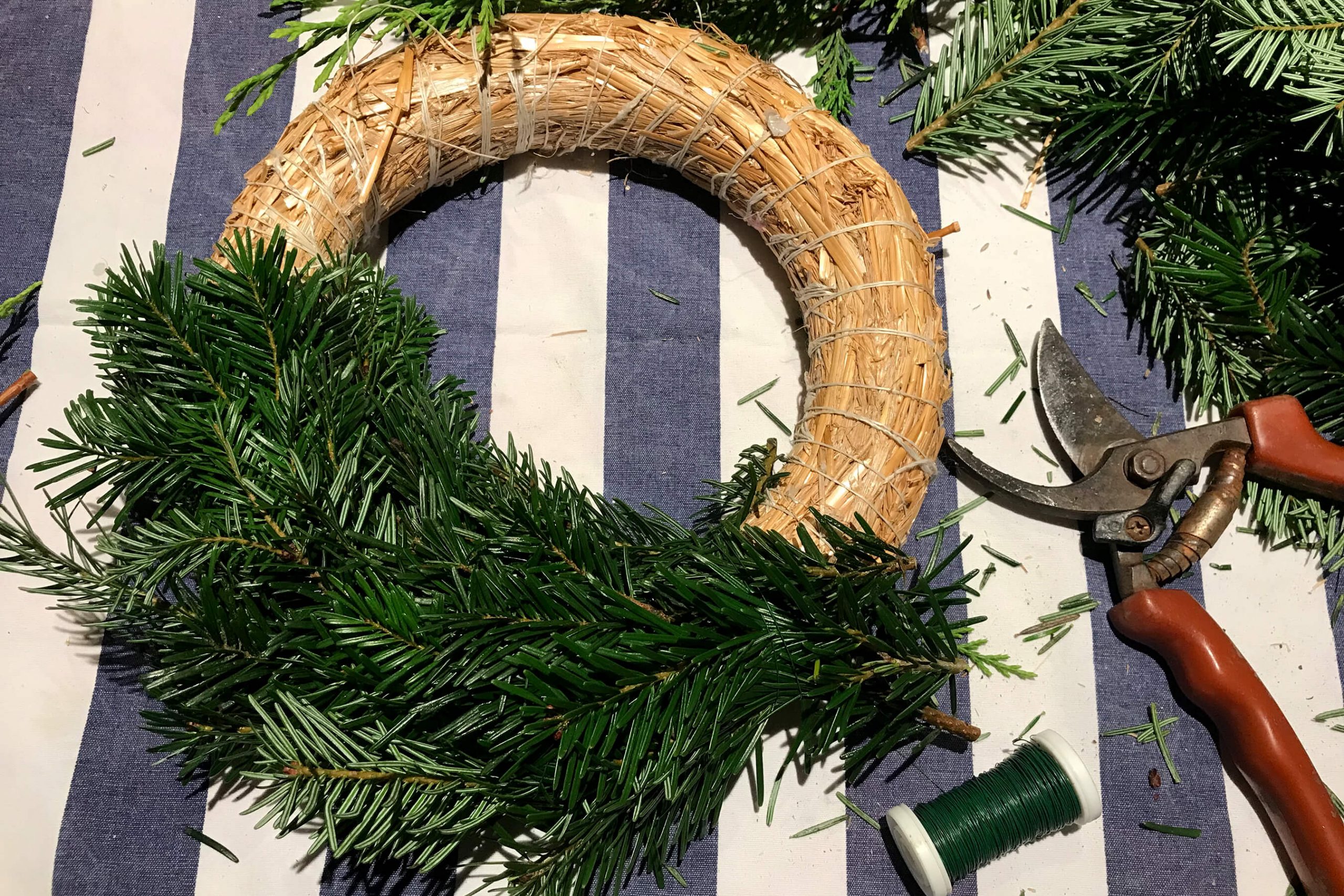 Veranstaltung MSSGV Adventskranz basteln