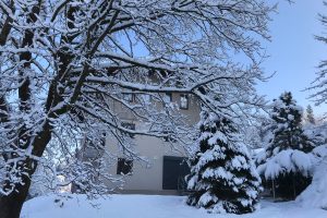 Wanderheim Haus Altvater im Winter