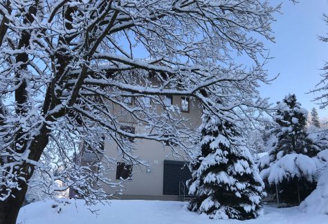 Wanderheim Haus Altvater im Winter